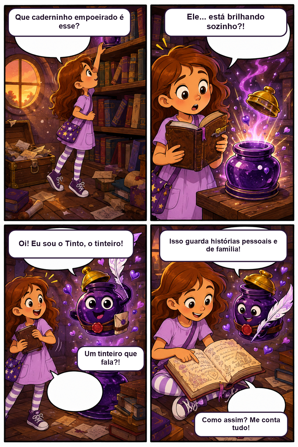 HQ Diários e Cartas — Página 1
