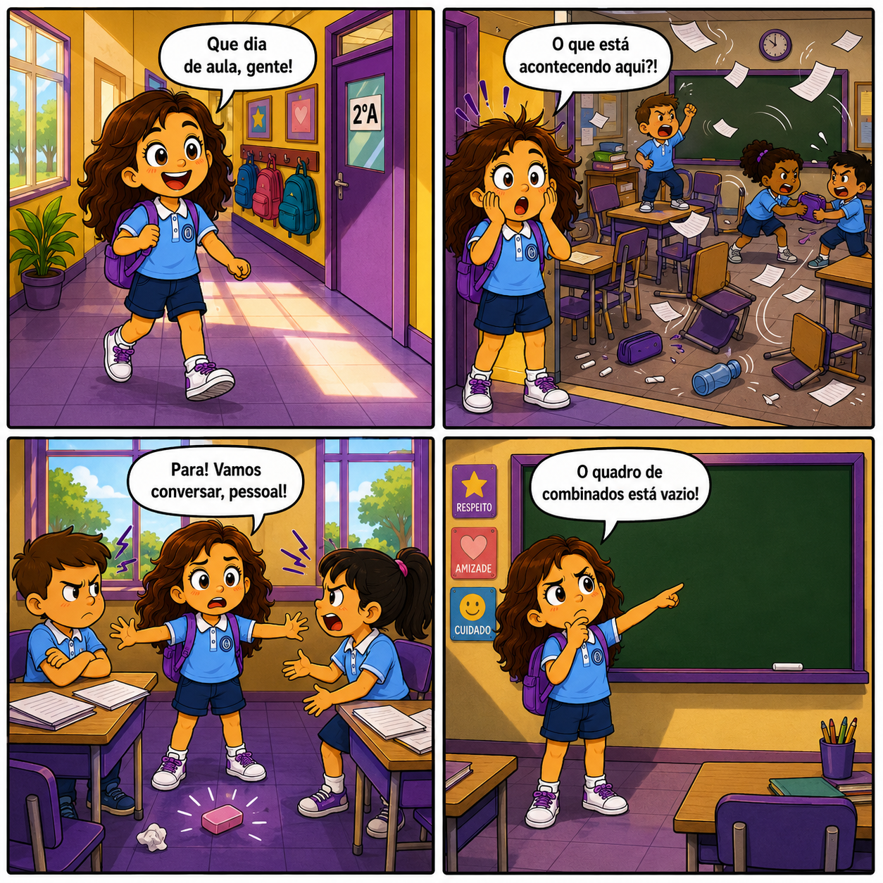 HQ Regras de Convivência — Página 1