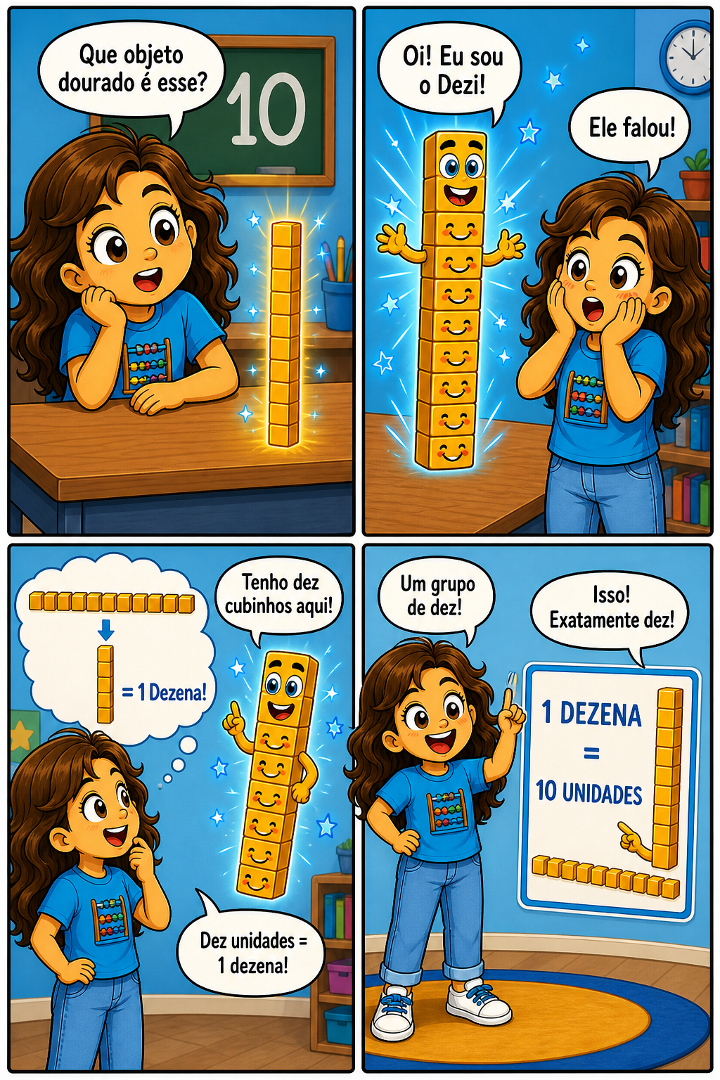 HQ A Dezena e os Números até 19 — Página 1