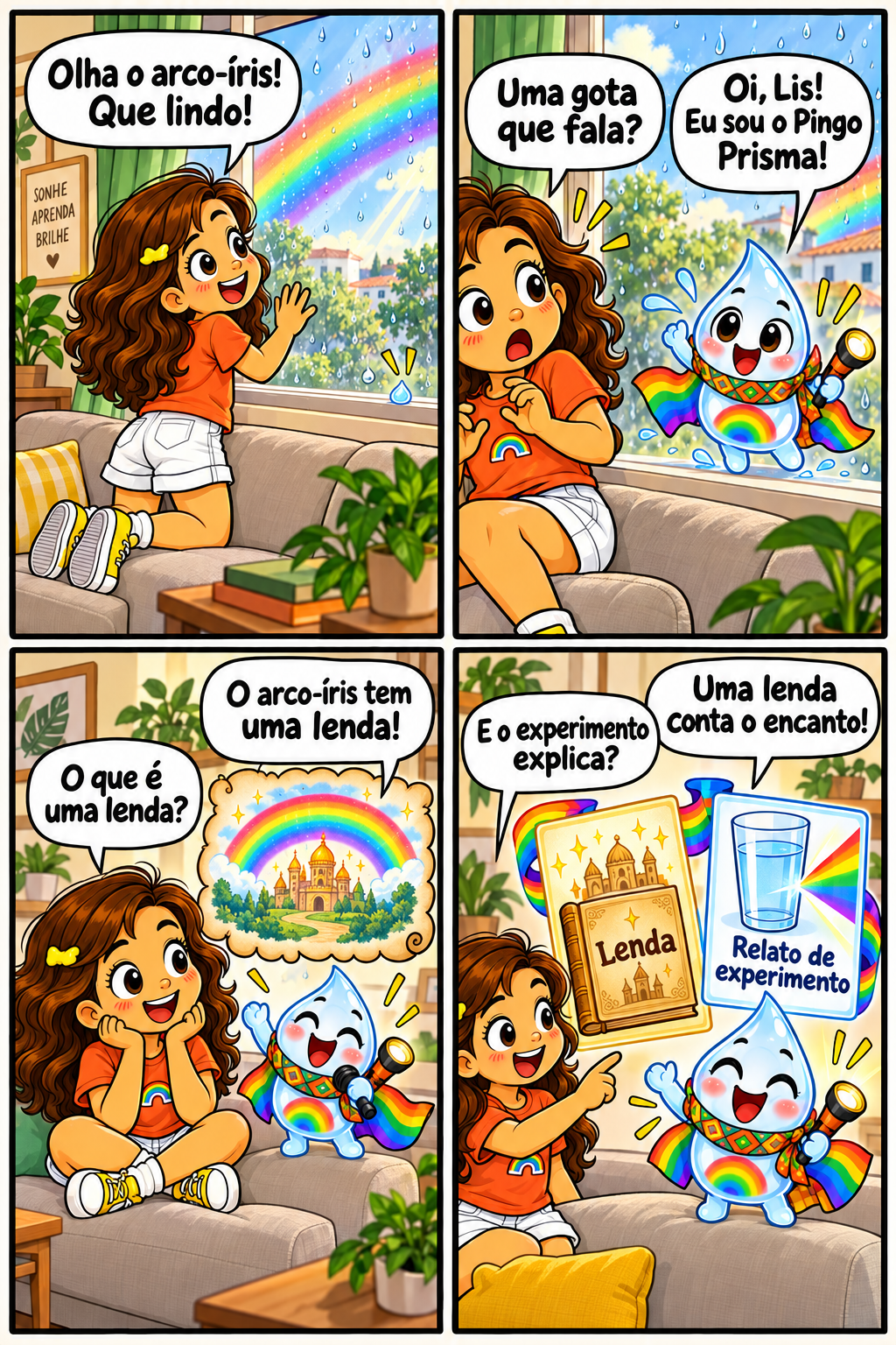HQ Histórias que Explicam o Arco-Íris — Página 1